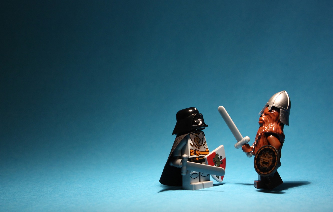 Photo Wallpaper Darth Vader, Knight, Swords, Darth - Action Figure - HD Wallpaper 