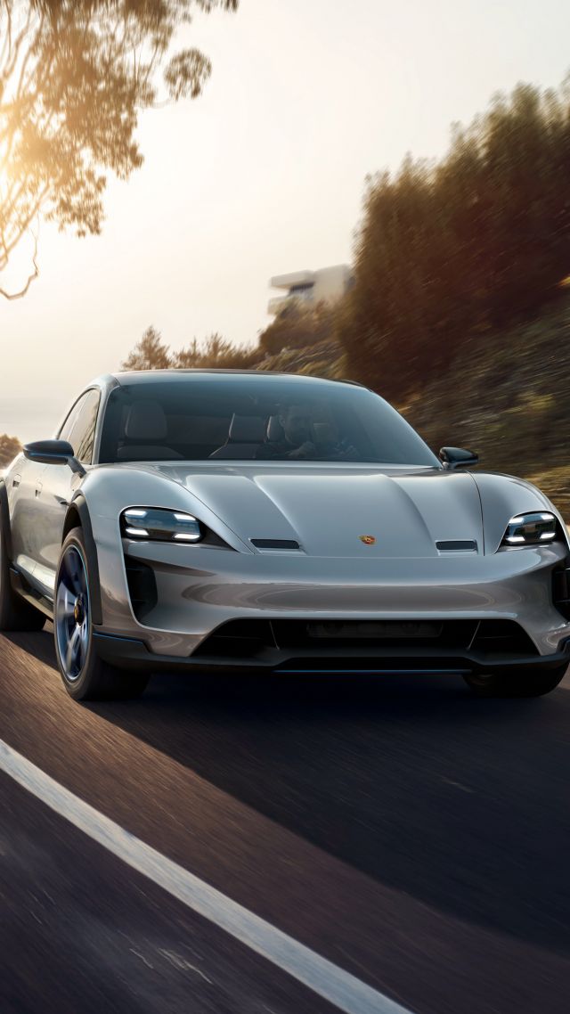 Porsche Mission E Cross Turismo, Electric Cars, Concept, - Porsche Mission E Iphone - HD Wallpaper 