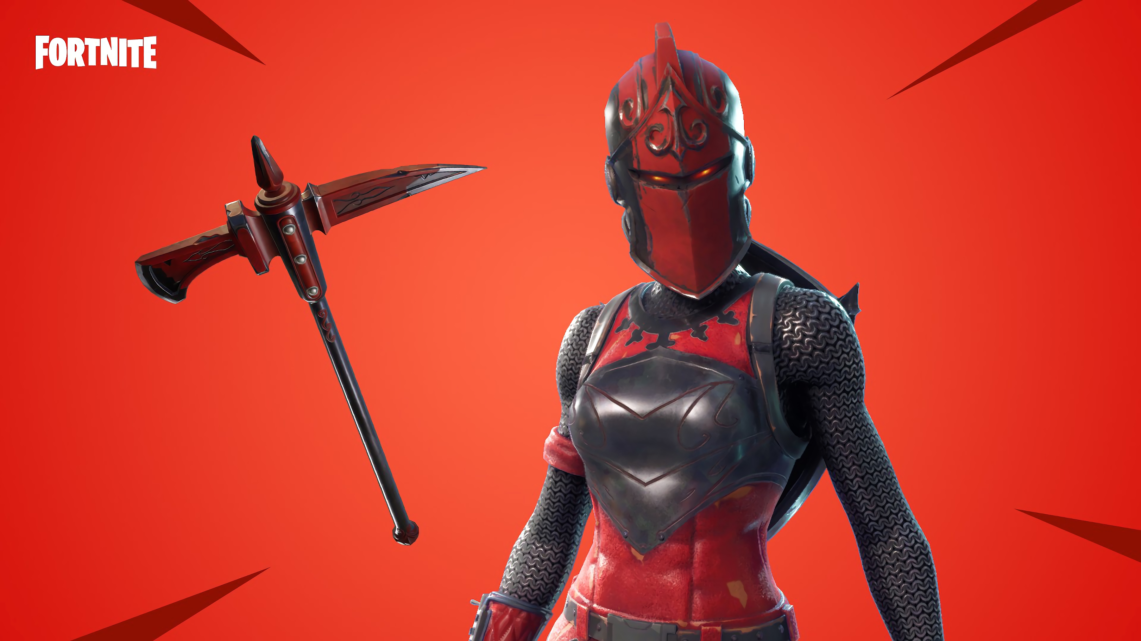 Fortnite Red Knight - HD Wallpaper 
