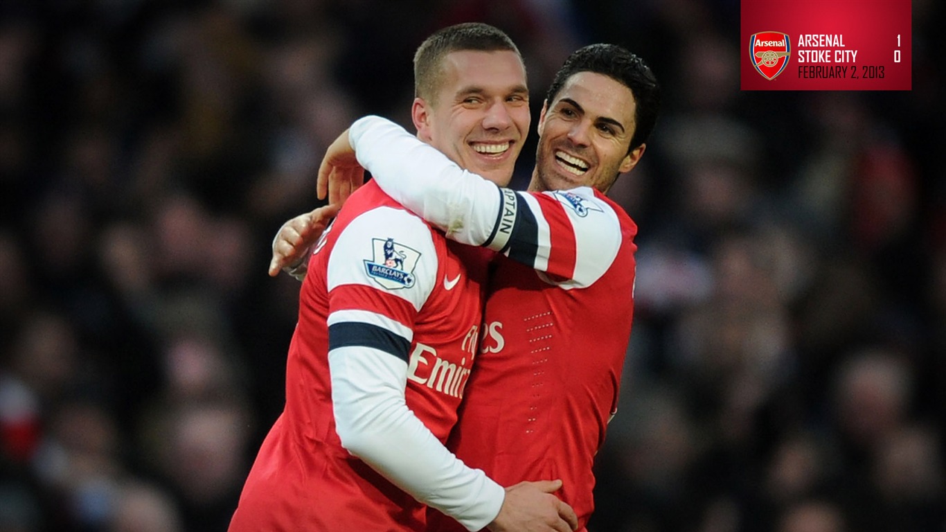 Arsenal 1 0 Stoke City 2013 Arsenal Hd Wallpaper2013 - Arsenal F.c. - HD Wallpaper 