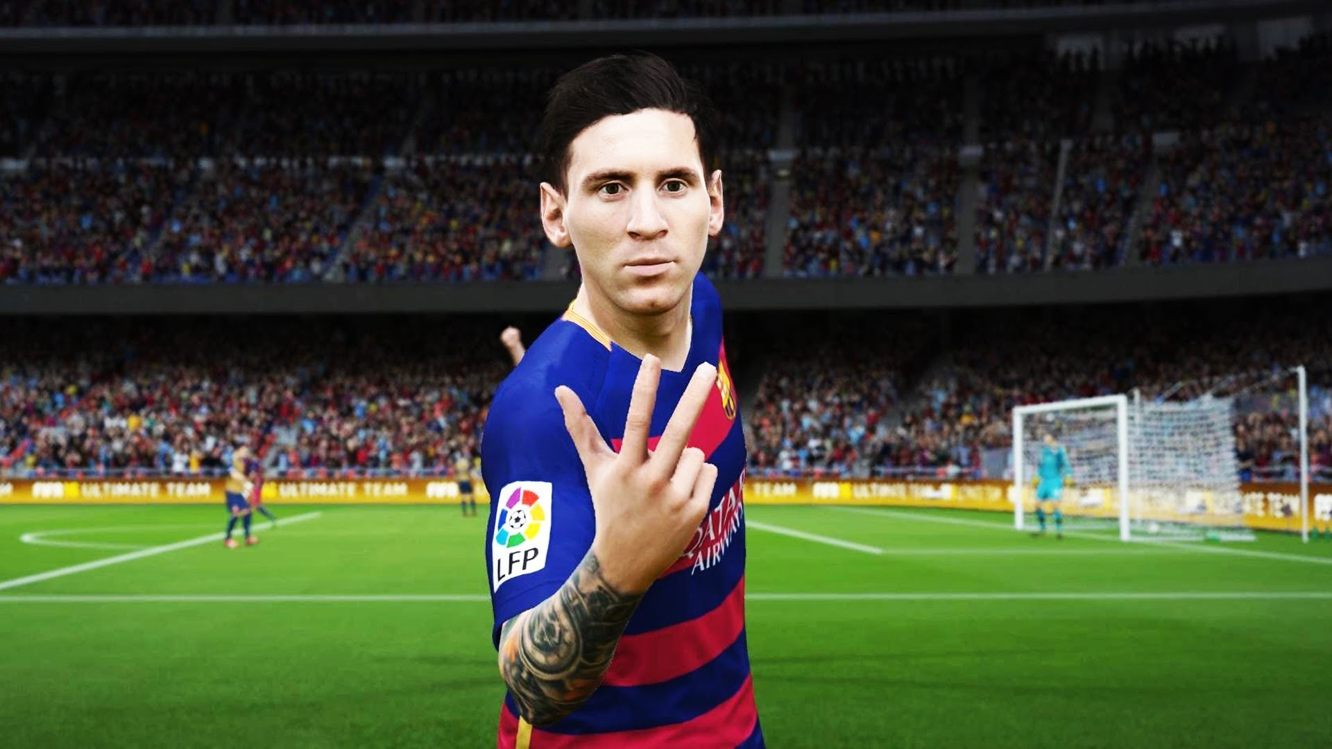 Data-src - Fifa 17 Messi Celebration - HD Wallpaper 
