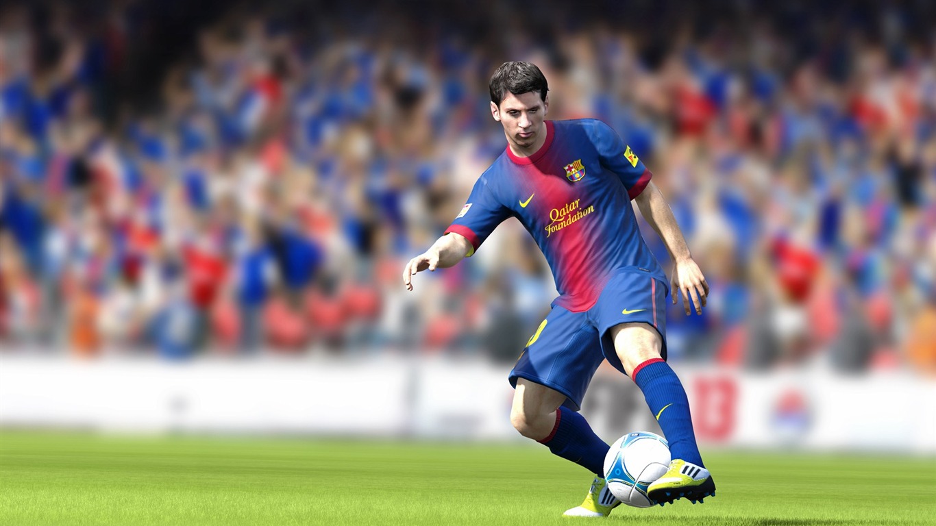 Fifa 13 Game Hd Wallpaper - Fifa 13 Ps3 Messi - HD Wallpaper 