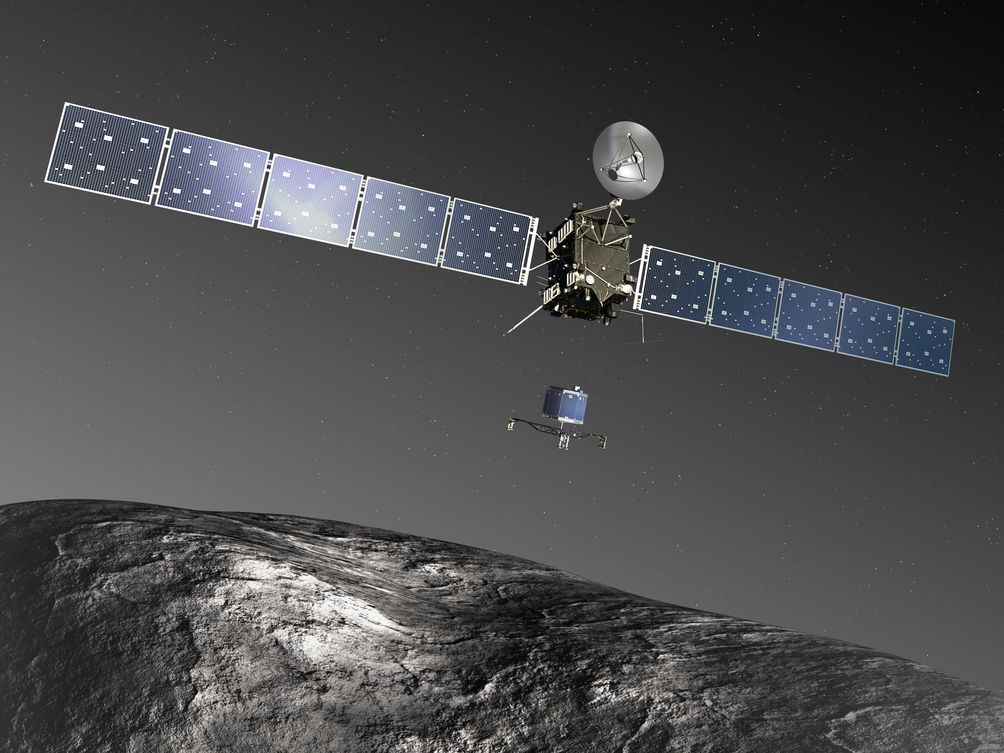 Rosetta Mission - HD Wallpaper 