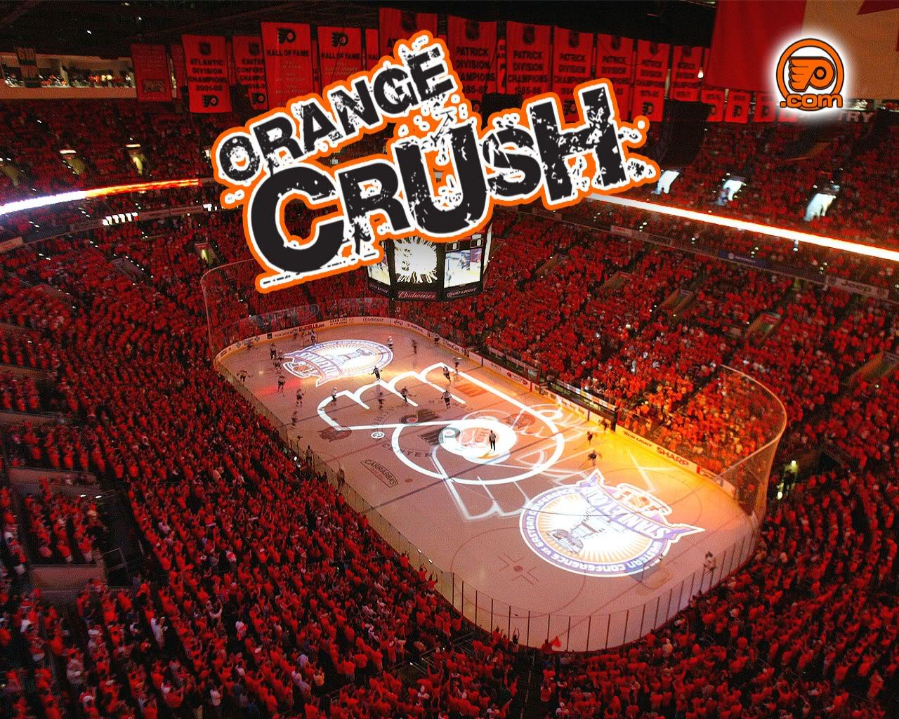 Philadelphia Flyers Orange Crush - HD Wallpaper 