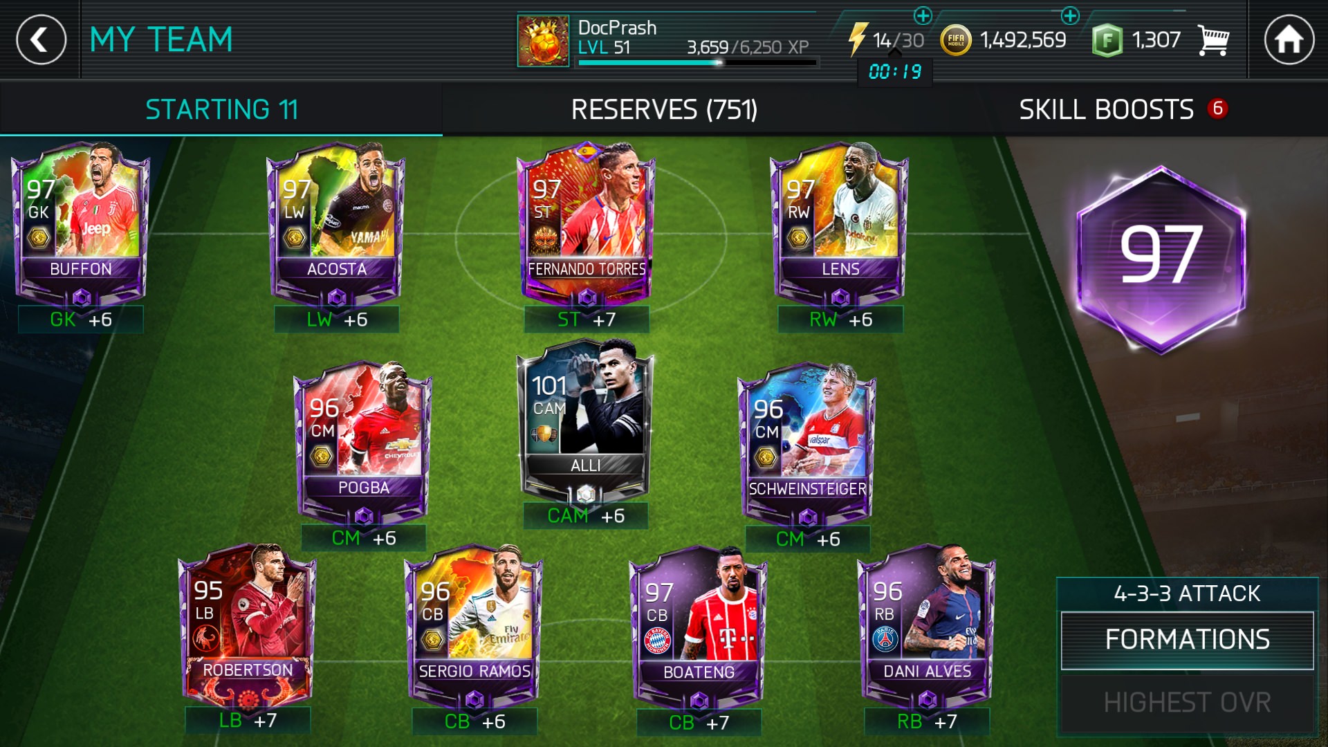 Fifa Mobile 19 Squad - HD Wallpaper 