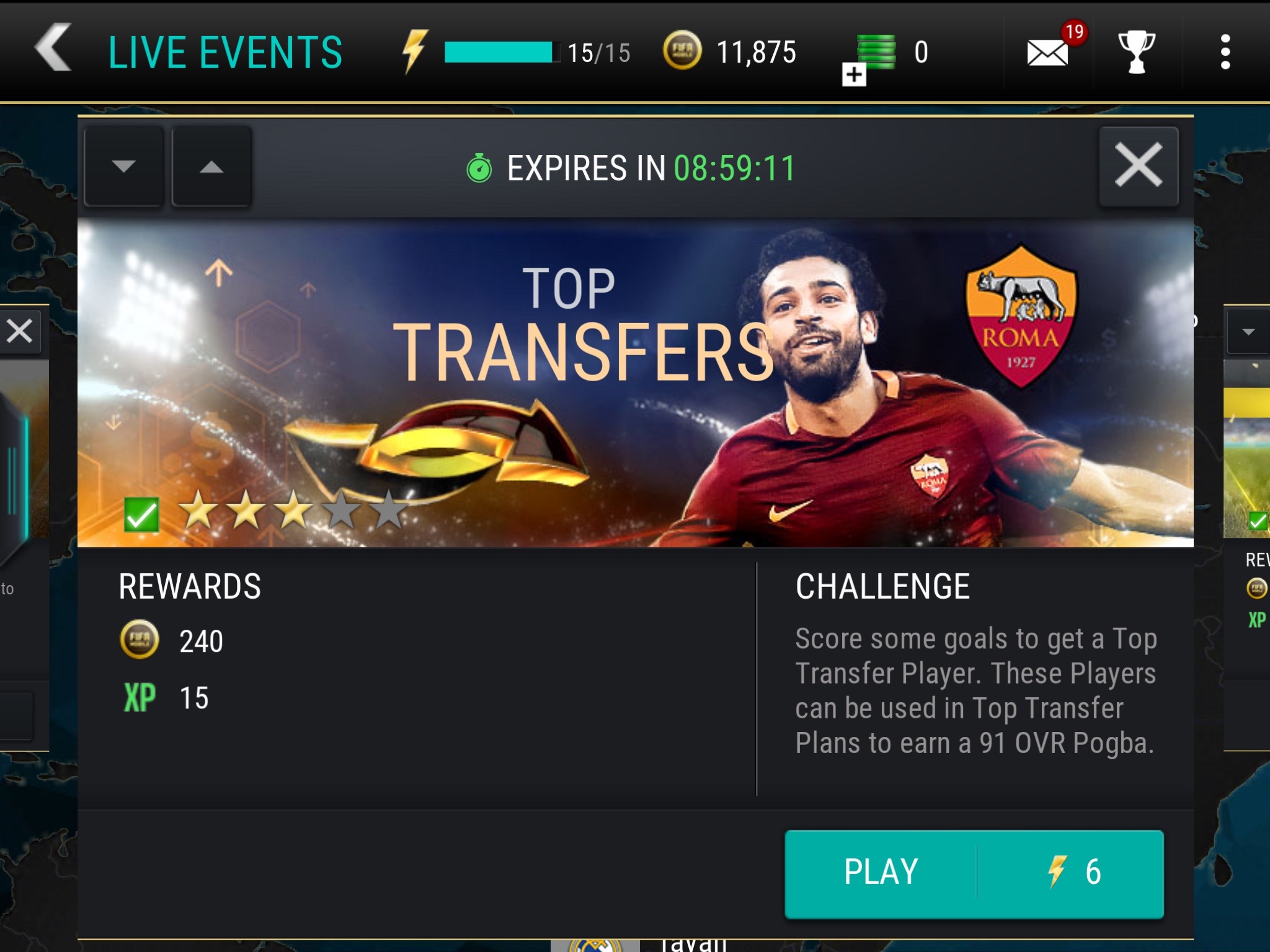 Fifa Mobile Upcoming Events - HD Wallpaper 