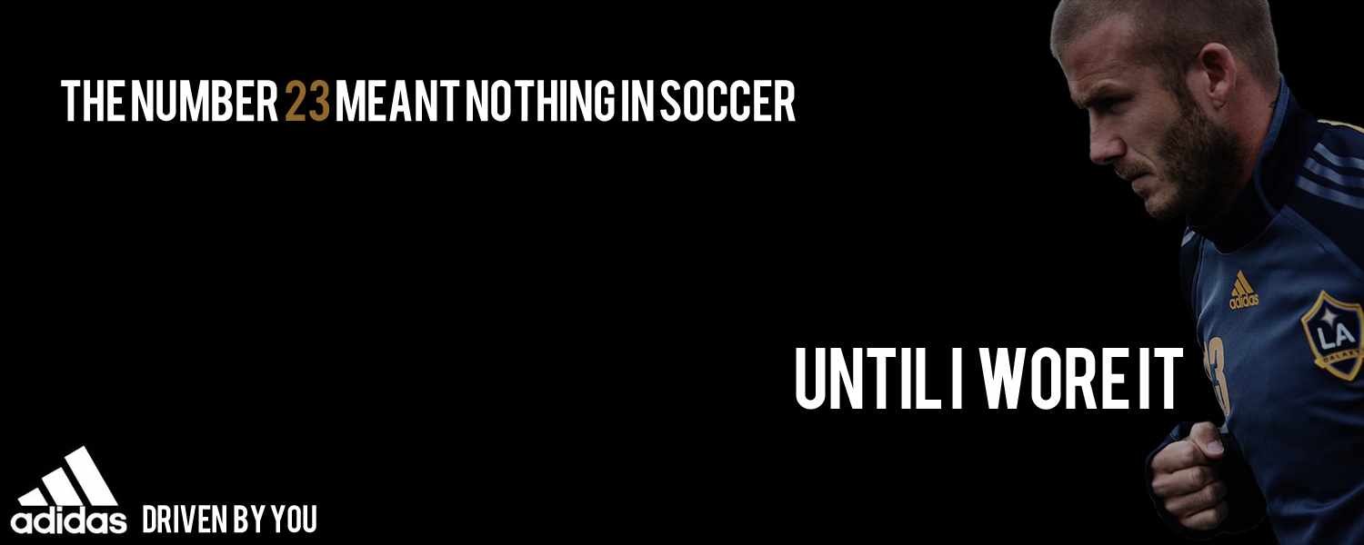 Soccer Quotes And Sayings - Beckham 23 - HD Wallpaper 