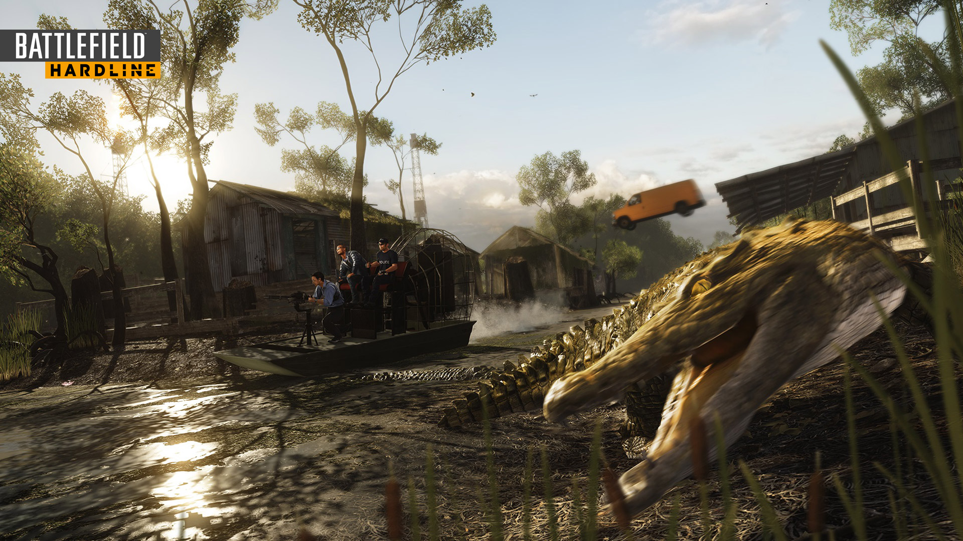 Battlefield Hardline Wallpaper - Battlefield Hardline Swamp - HD Wallpaper 