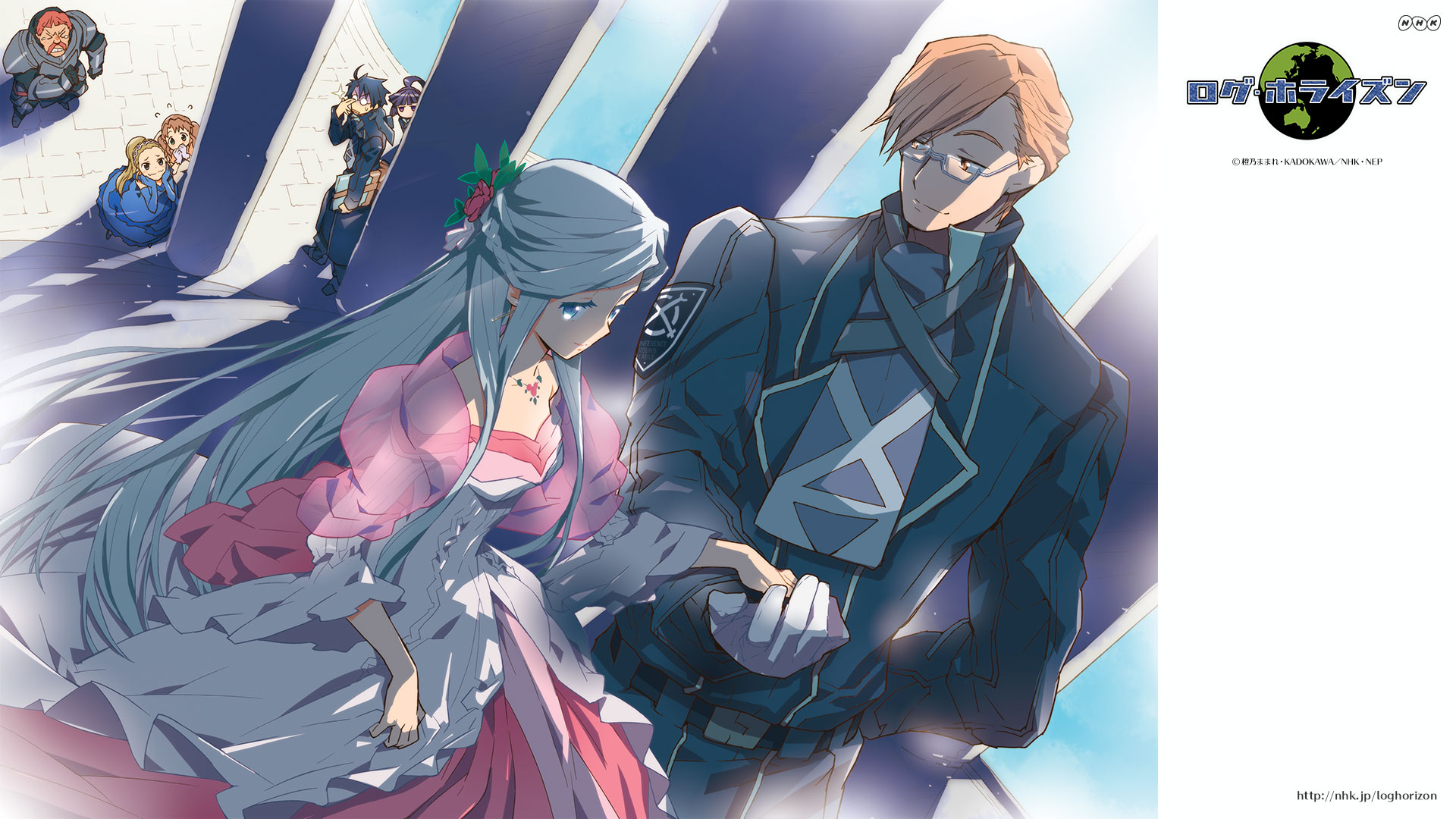 Log Horizon Krusty X Lenessia - HD Wallpaper 
