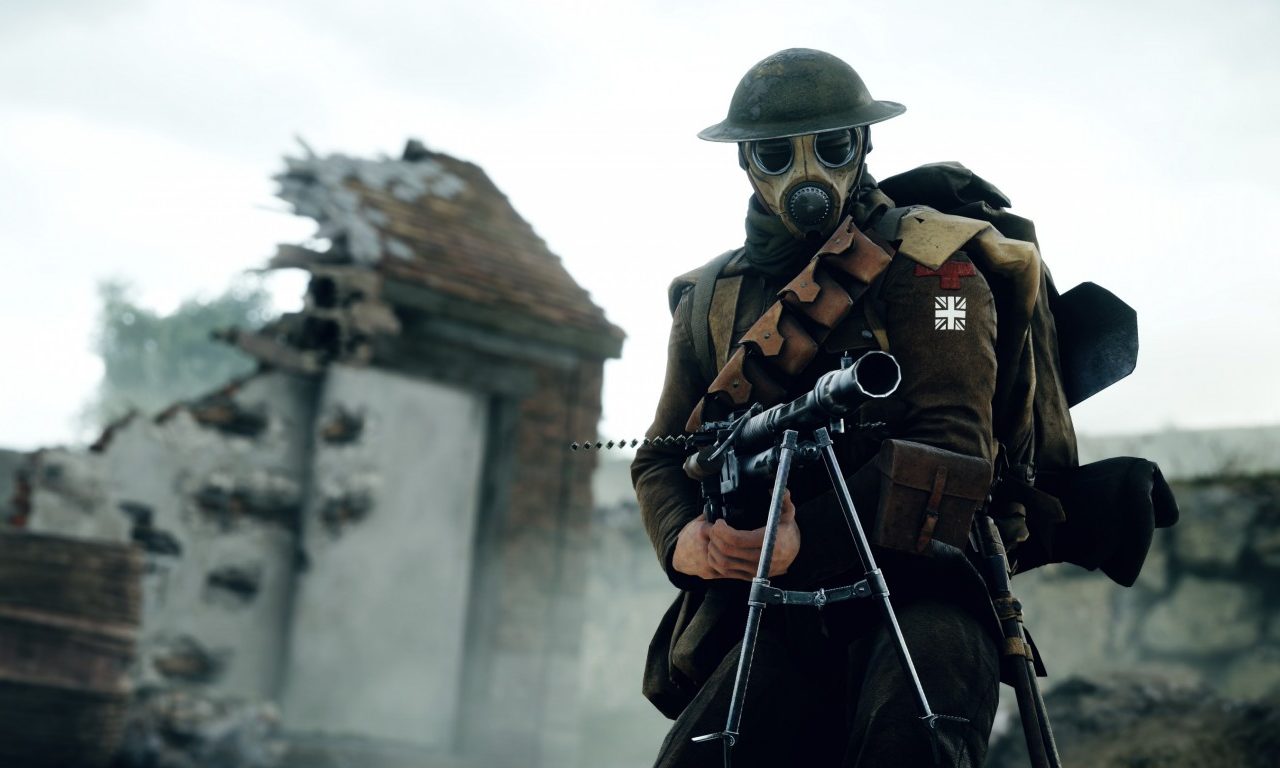Battlefield 1 Gas Mask - HD Wallpaper 