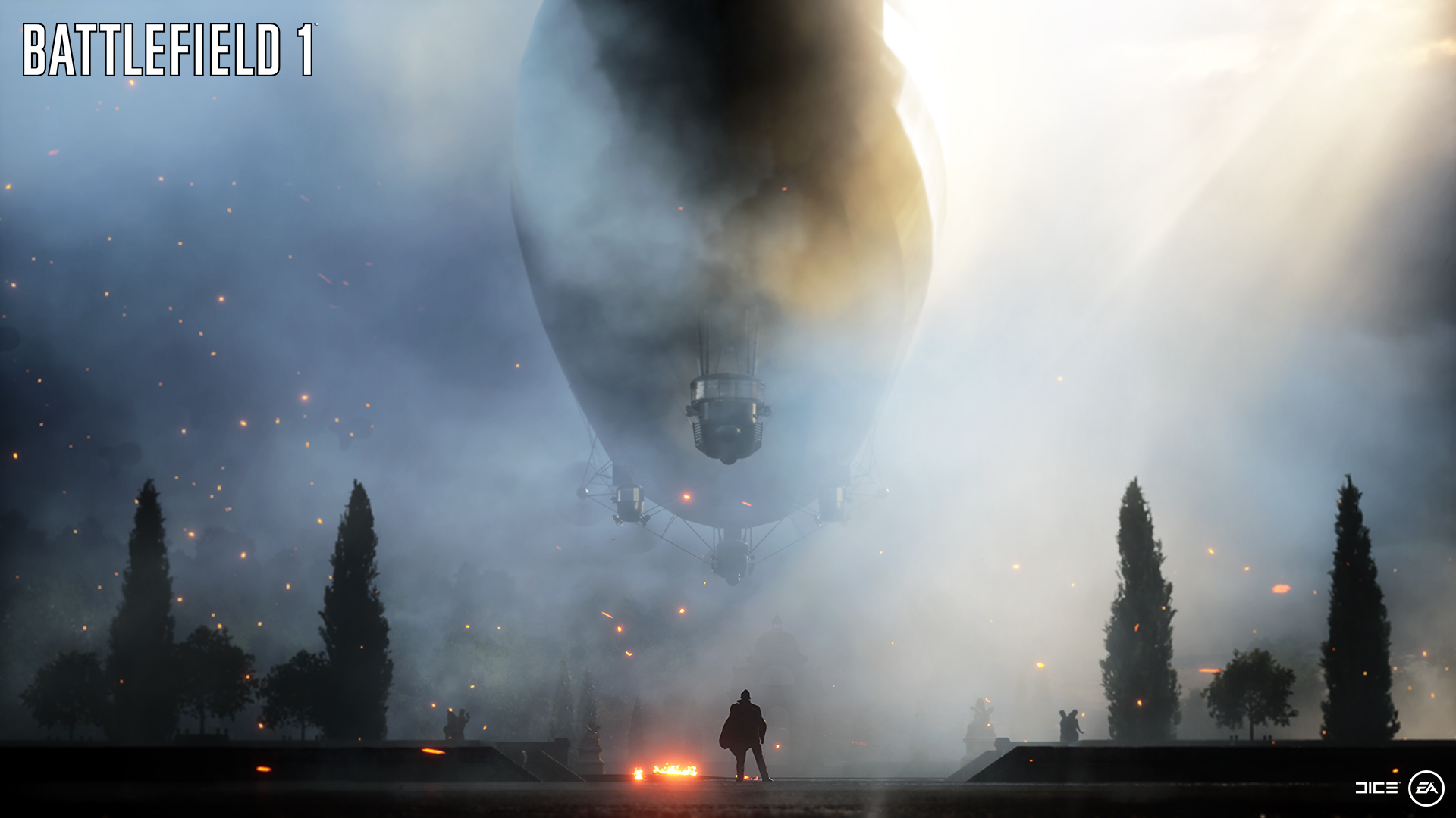 Battlefield 1 Zeppelin - HD Wallpaper 
