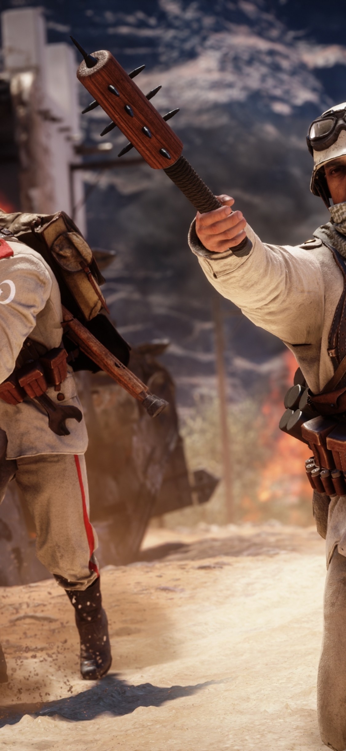 Battlefield 1, Ottoman Soldiers, Explosion, War, Guns - Battlefield 1 Ottoman Soldiers - HD Wallpaper 