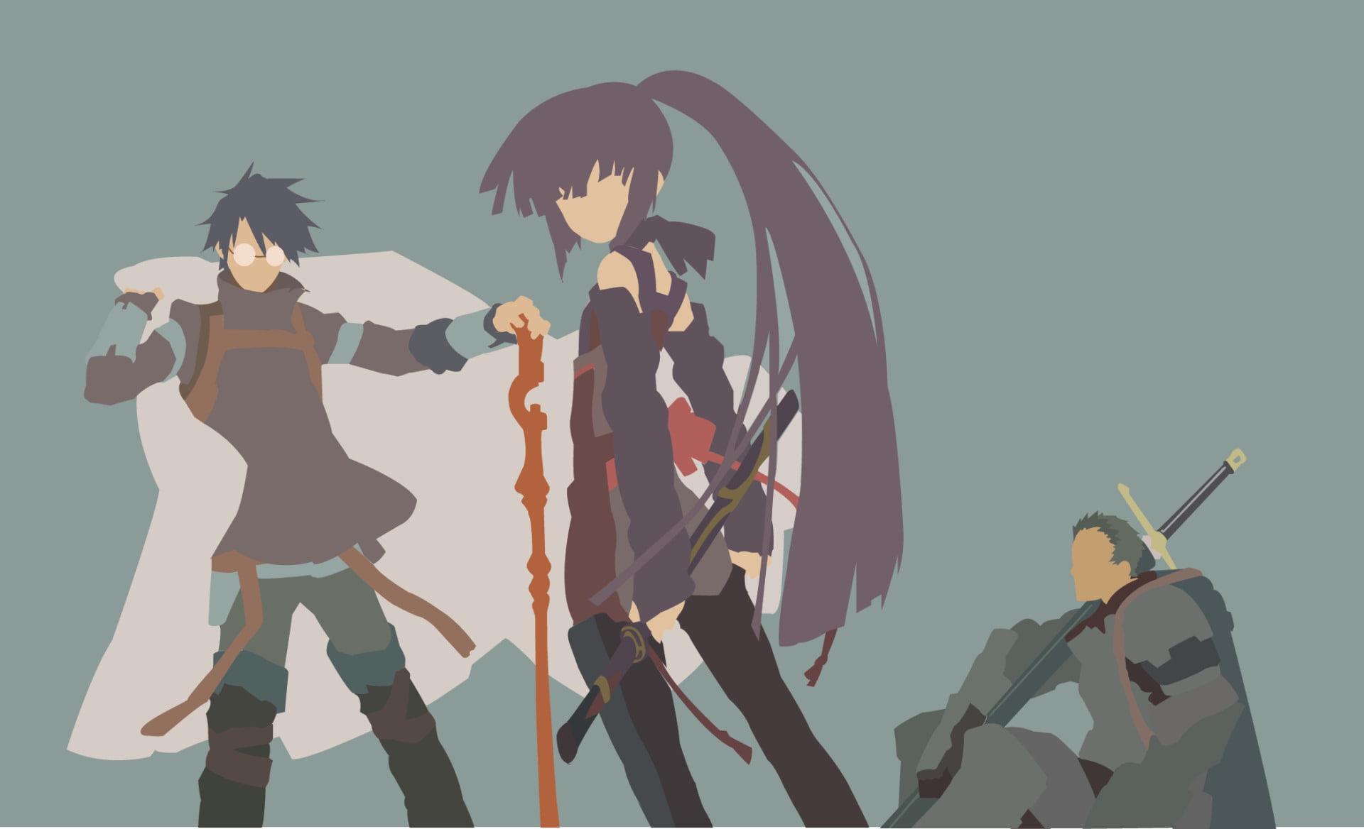 Log Horizon Wallpaper Minimalist - HD Wallpaper 