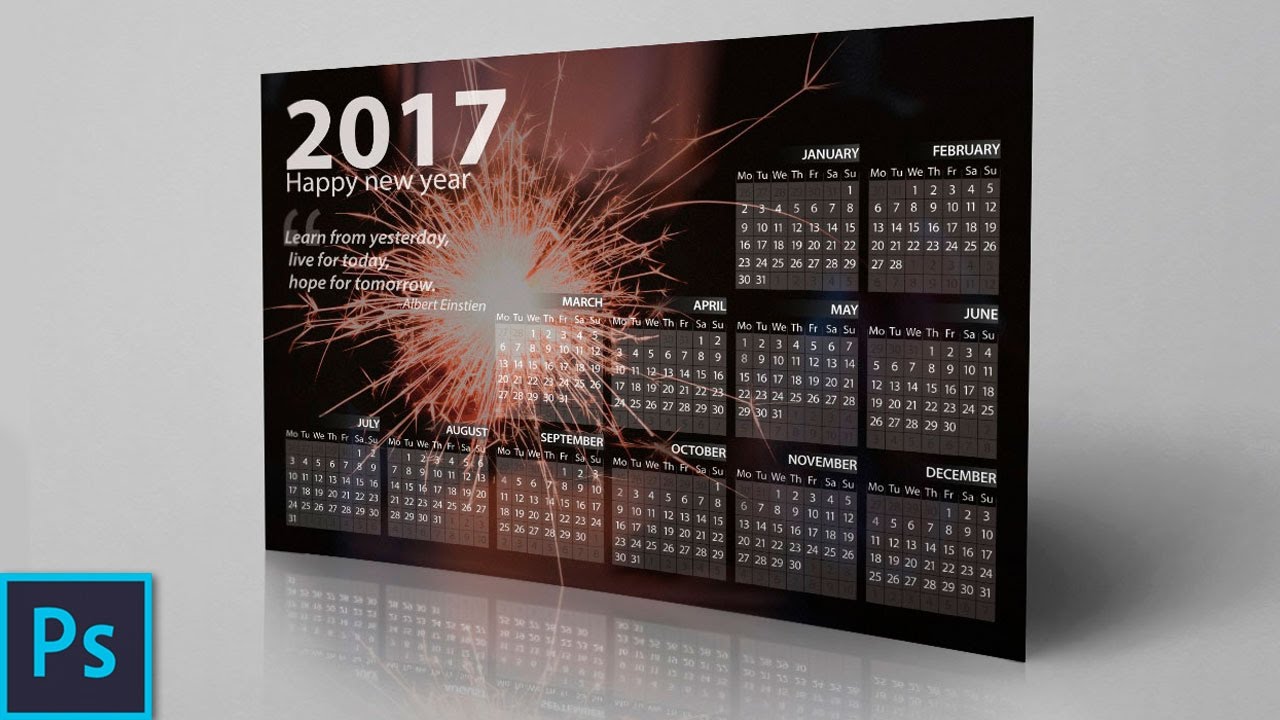 Calendar Size In Photoshop - HD Wallpaper 
