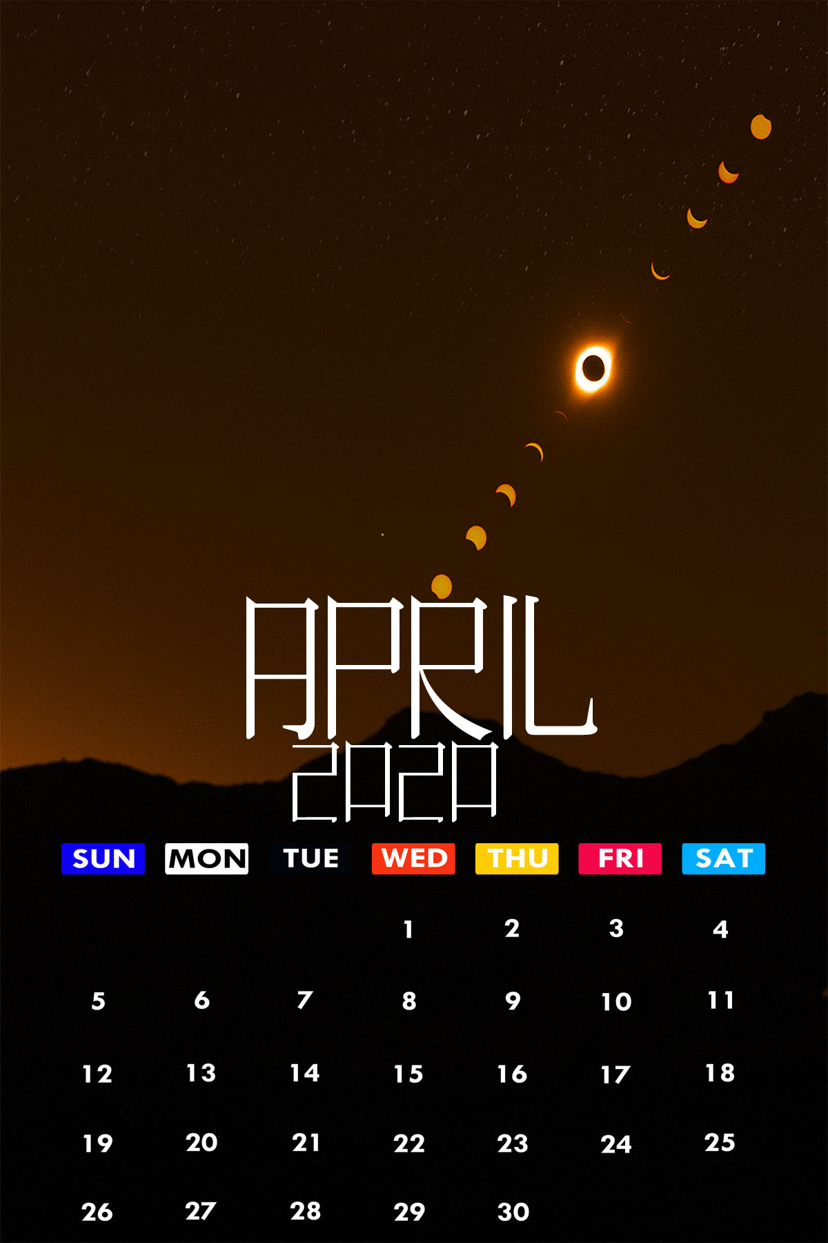 Iphone 2020 April Calendar Wallpapers - Number - HD Wallpaper 