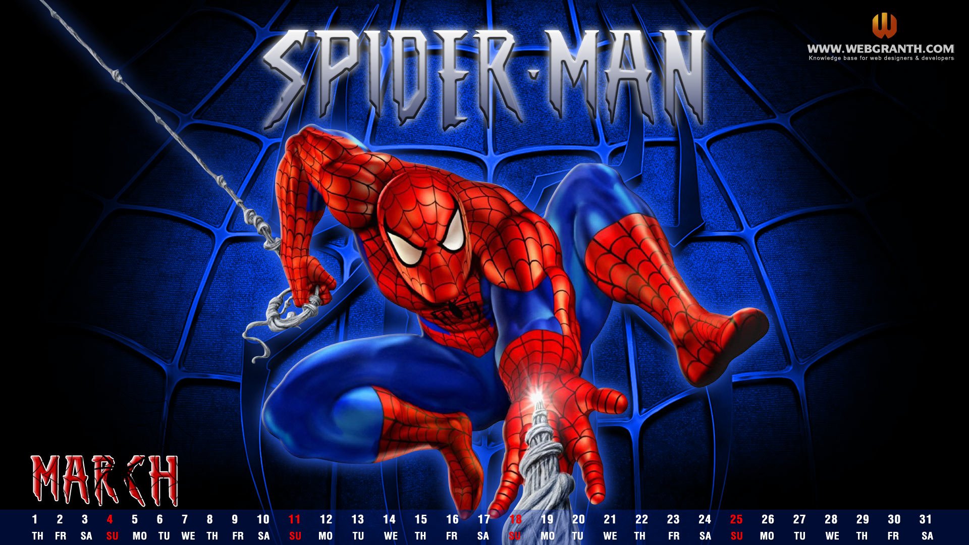 Images About Monthly Wallpaper On Pinterest - Cartoon Wallpaper Spiderman - HD Wallpaper 