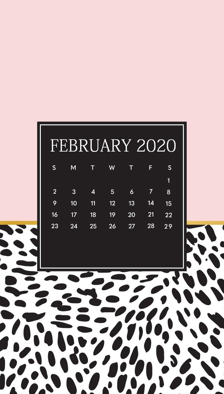 Iphone February 2020 Calendar Wallpaper - February 2020 Calendar Wallpaper Iphone - HD Wallpaper 