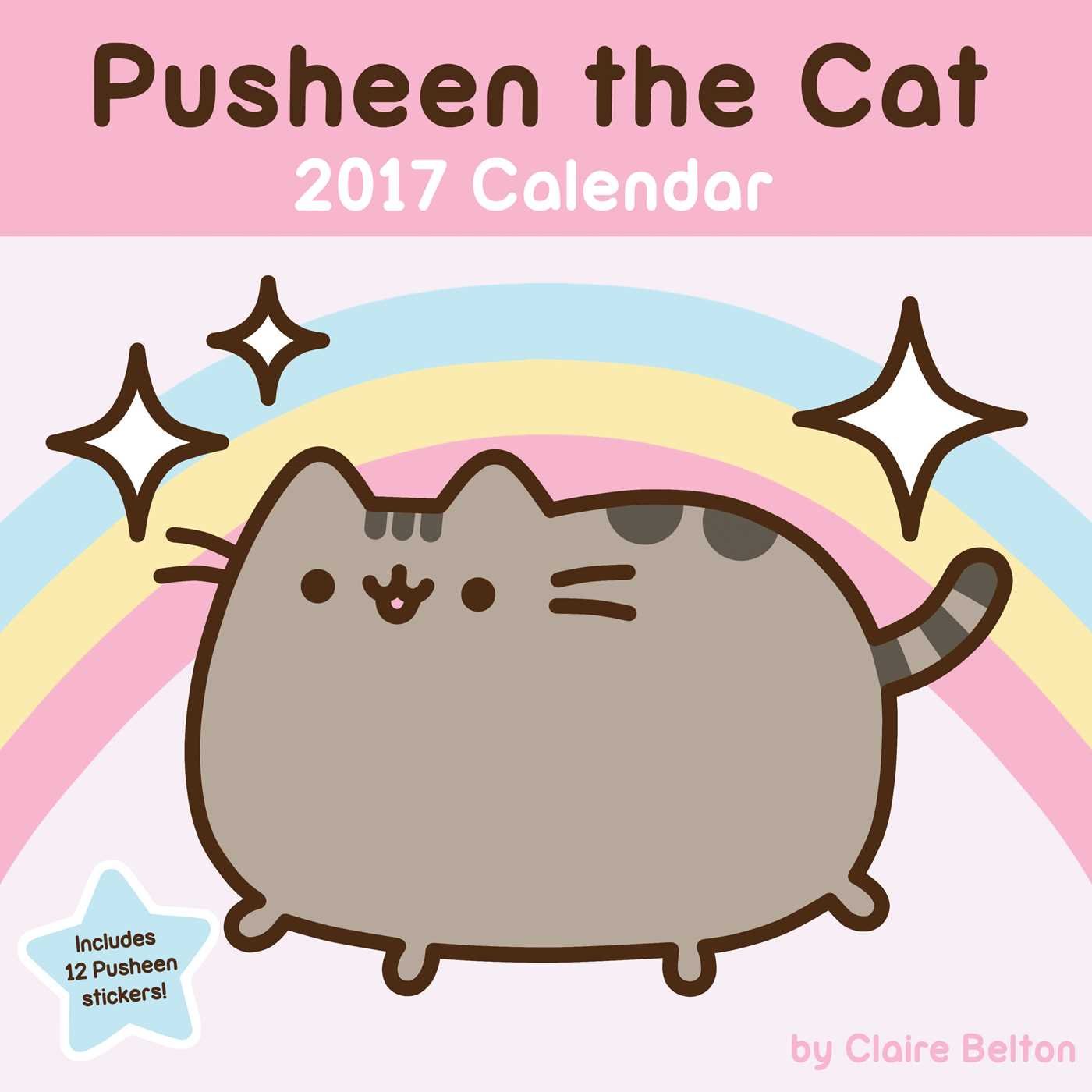 Pusheen Wallpaper For Kindle - Pusheen 2018 Calendar - HD Wallpaper 