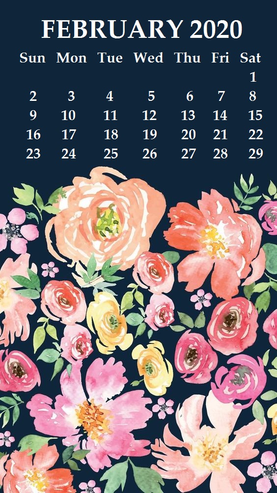 Iphone February 2020 Calendar Wallpaper - February 2020 Calendar Desktop - HD Wallpaper 