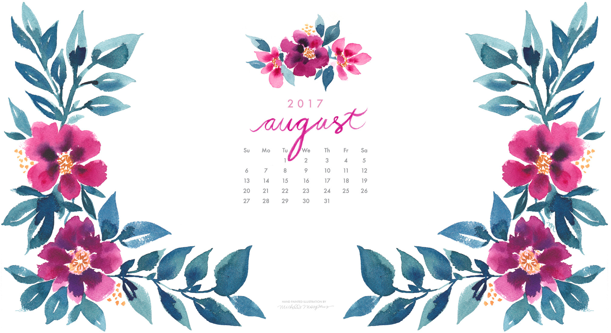 August 2019 Wallpaper Calendar - HD Wallpaper 