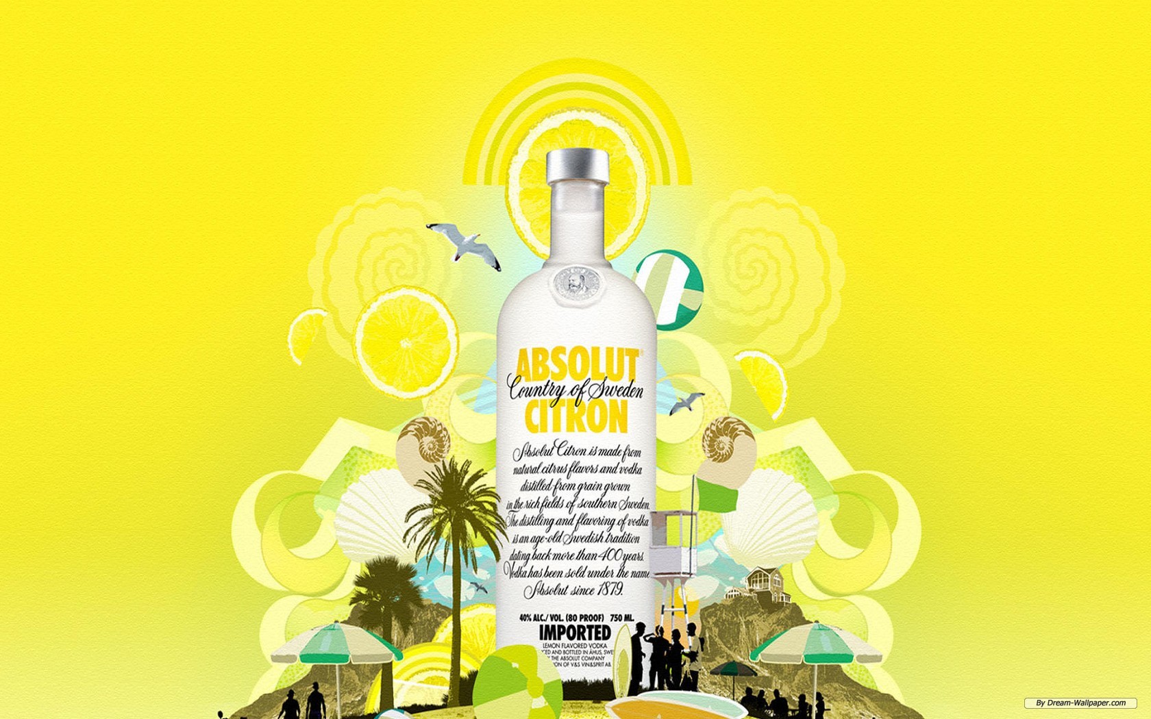 Free Art Wallpaper - Absolut Vodka Flavours Adverts - HD Wallpaper 