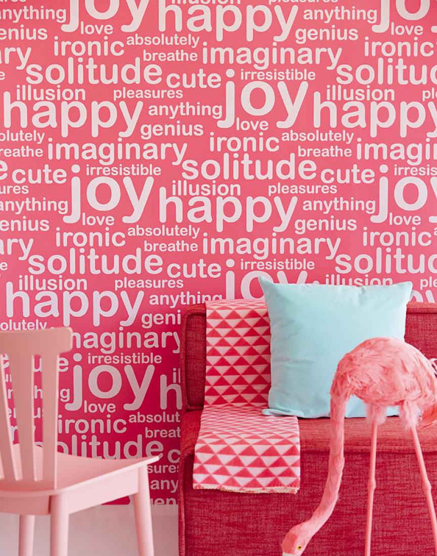 Parede Com Frases Positivas - HD Wallpaper 