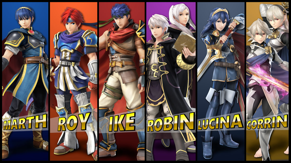 1191x670, 272 Kb - All Fire Emblem Characters In Smash Ultimate - HD Wallpaper 