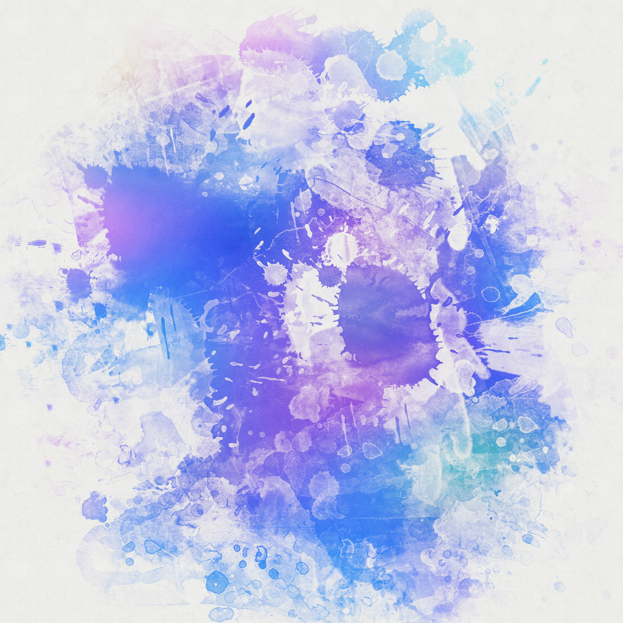 Ipad Wallpaper Watercolor Blue - HD Wallpaper 