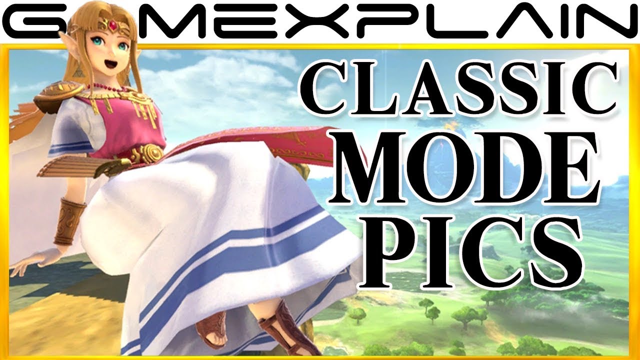 Super Smash Bros Ultimate Zelda Classic Mode - HD Wallpaper 
