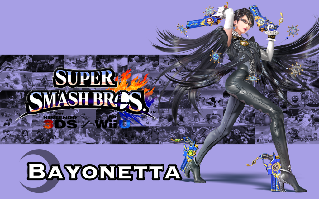 #ad74i18 Super Smash Bros Bayonetta Wallpaper Px - Smash 4 Bayonetta Artwork - HD Wallpaper 