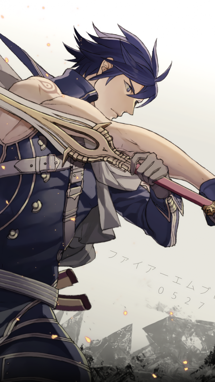 Chrom Art Fire Emblem - HD Wallpaper 