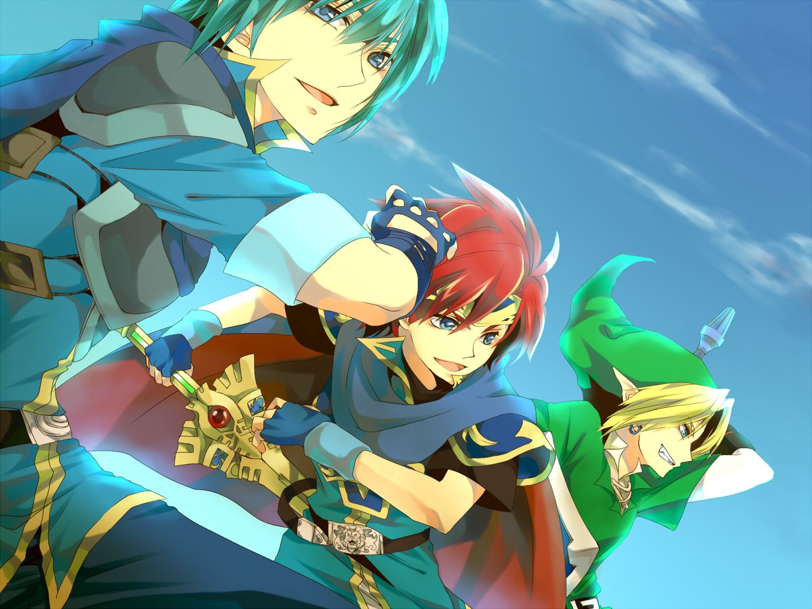 Link X Fire Emblem - HD Wallpaper 