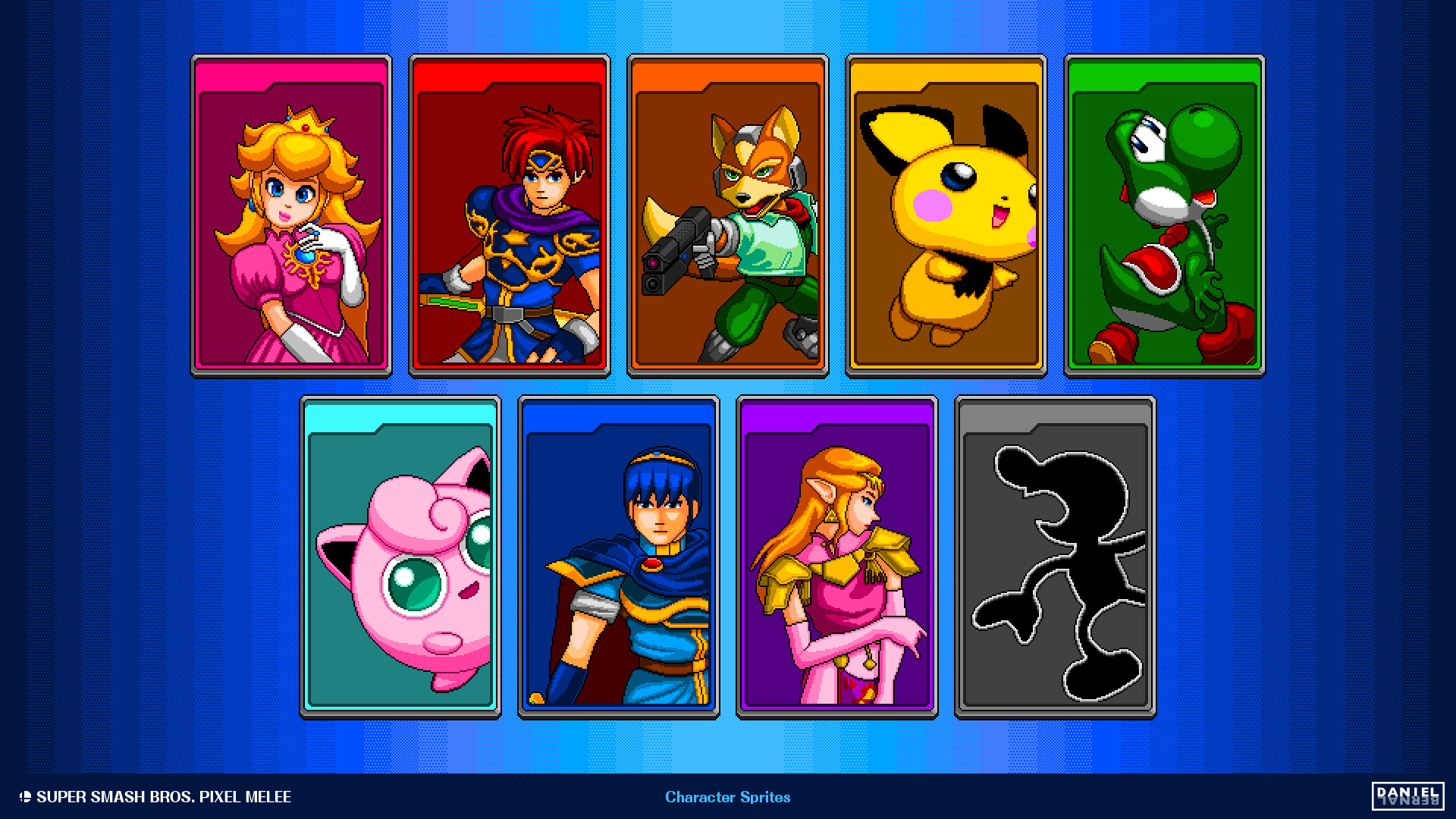 Super Smash Bros Sprite - HD Wallpaper 