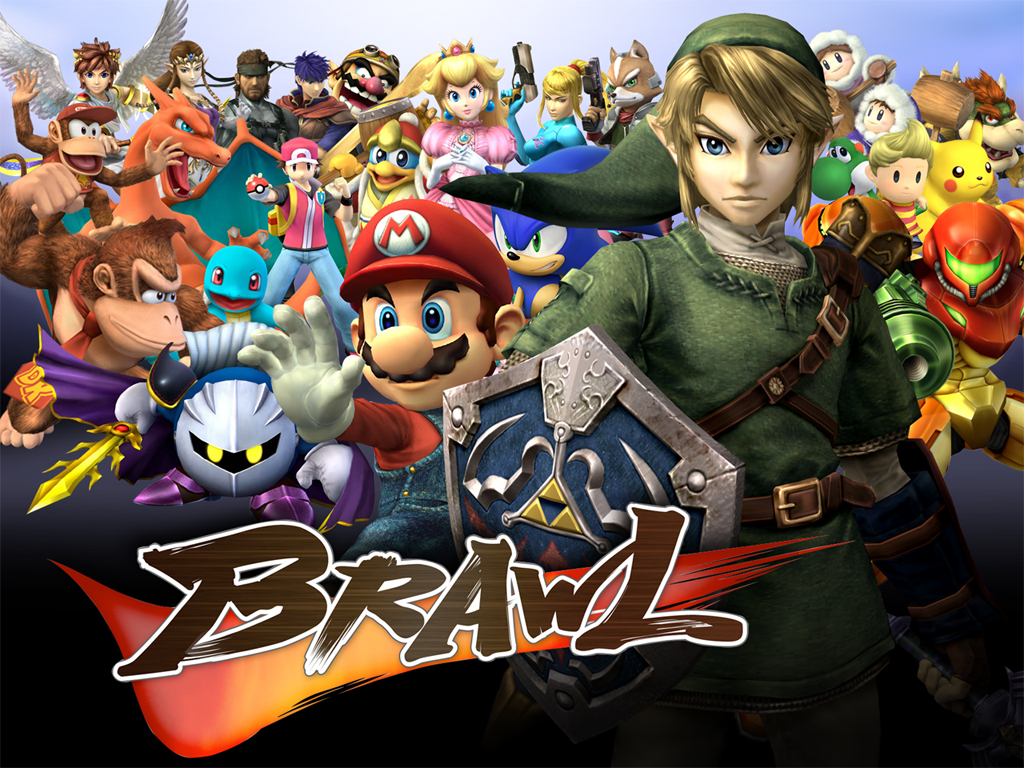 Super Smash Bros Brawl - HD Wallpaper 