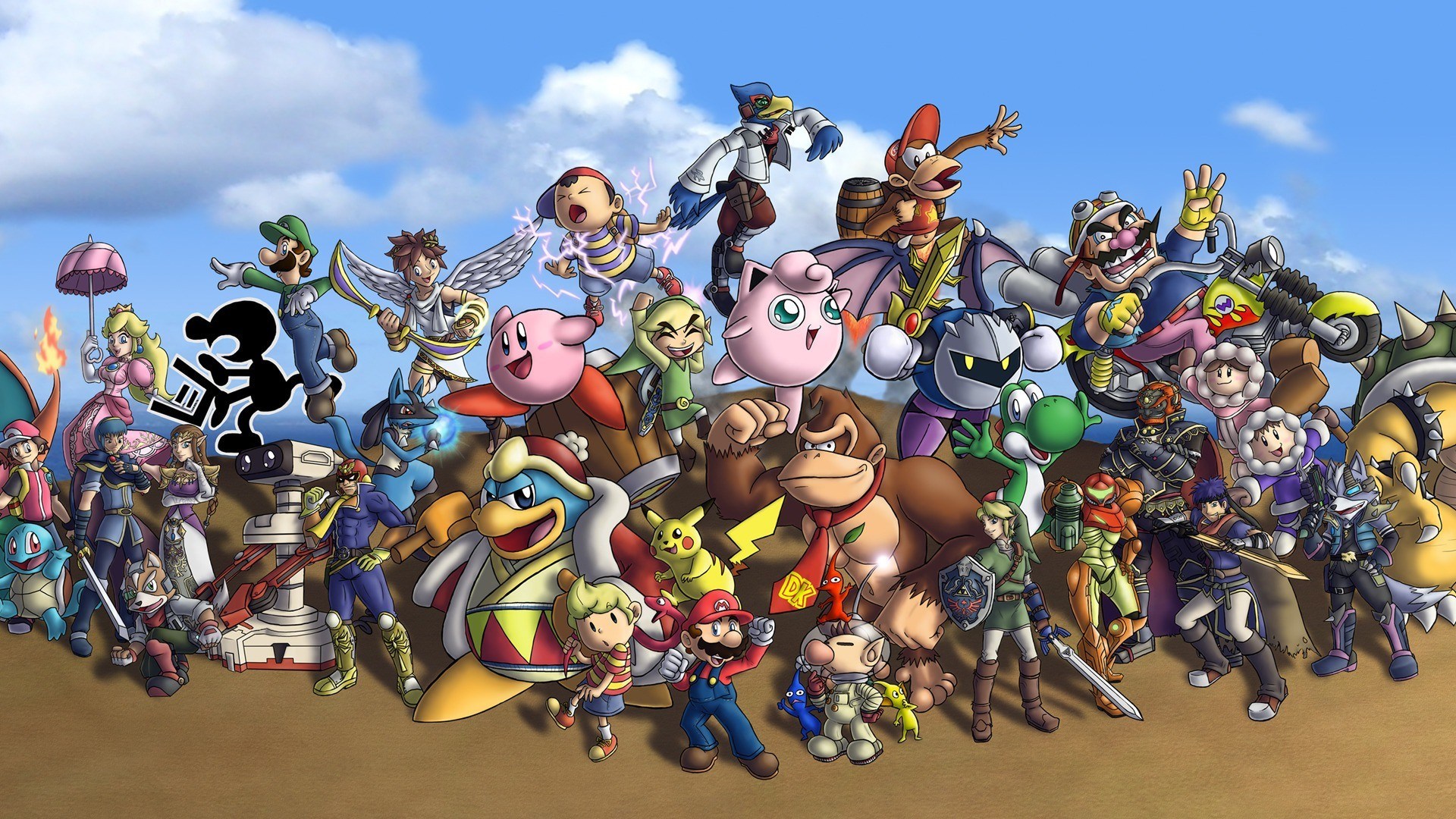 Super Smash 4 Bros - HD Wallpaper 