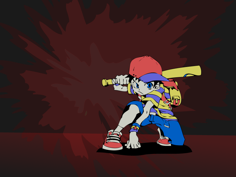 Earthbound Desktop Wallpaper - Earthbound Wallpaper Ness - HD Wallpaper 