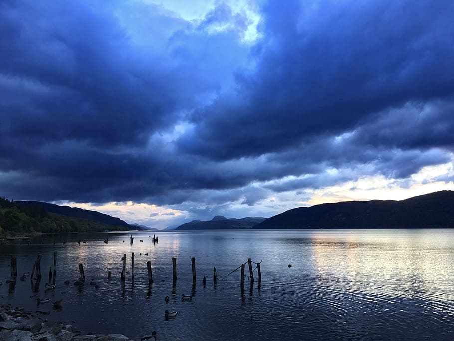 Scotland, Loch Ness, Highlands And Islands, Water, - Rare Loch Ness Monster - HD Wallpaper 