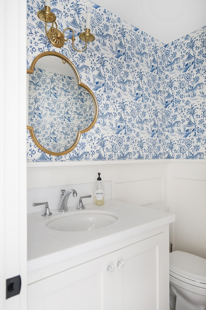 Inspired By - Toile - Bathroom - HD Wallpaper 