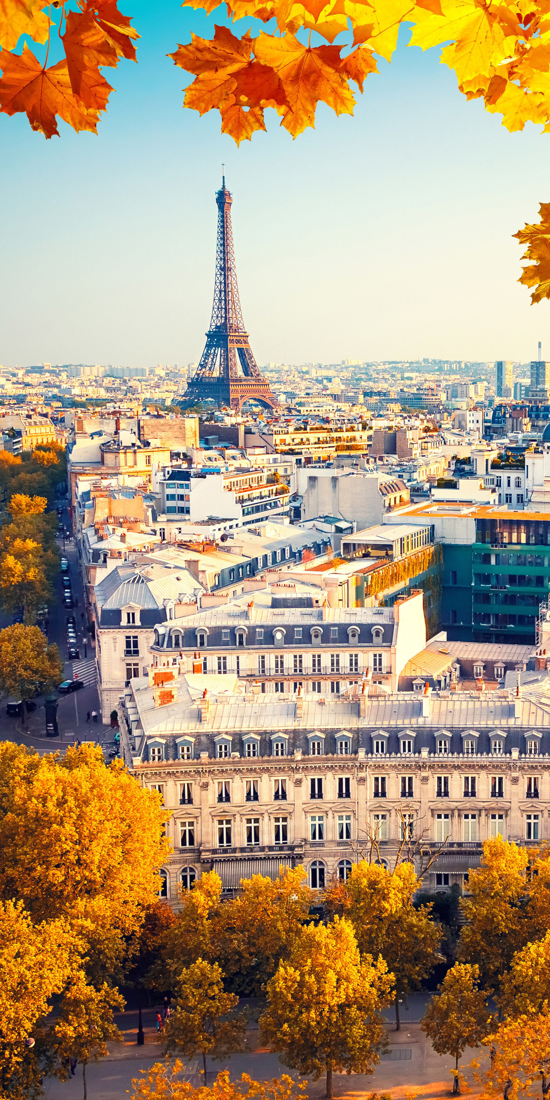Fall Time In Paris - HD Wallpaper 