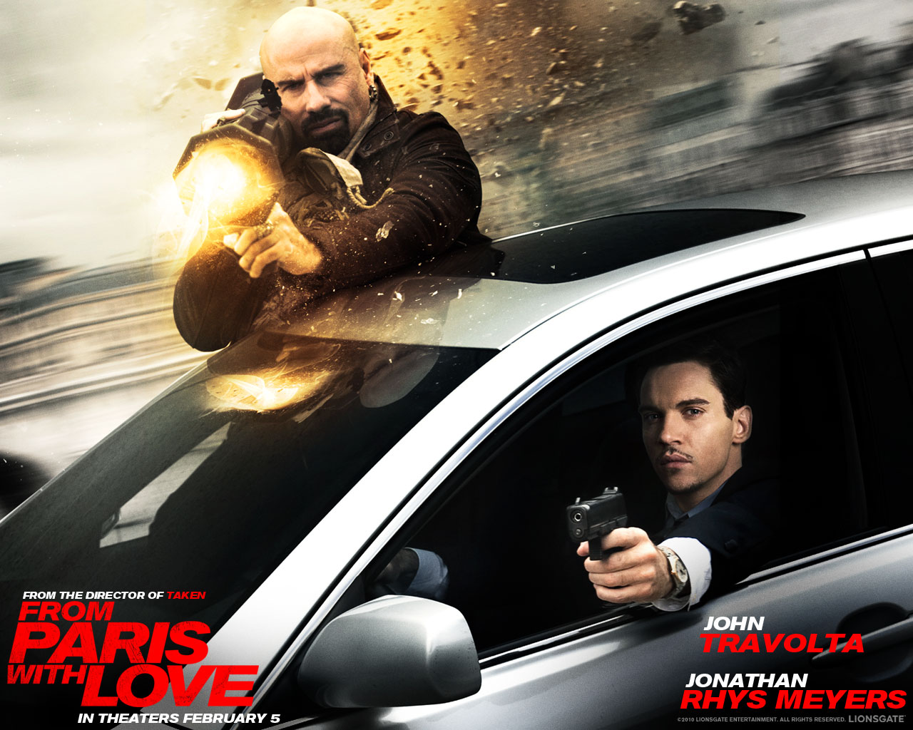 Paris With Love Movie Poster - HD Wallpaper 