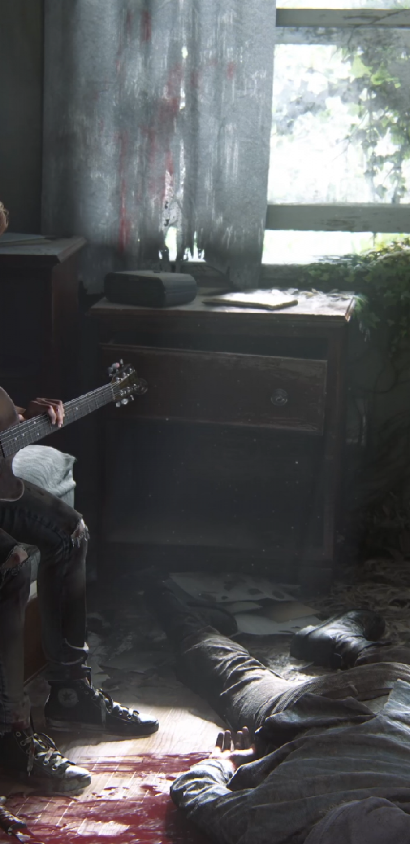 The Last Of Us 2, Ellie, Guitar, Sunlight - Last Of Us 2 Guitar - HD Wallpaper 