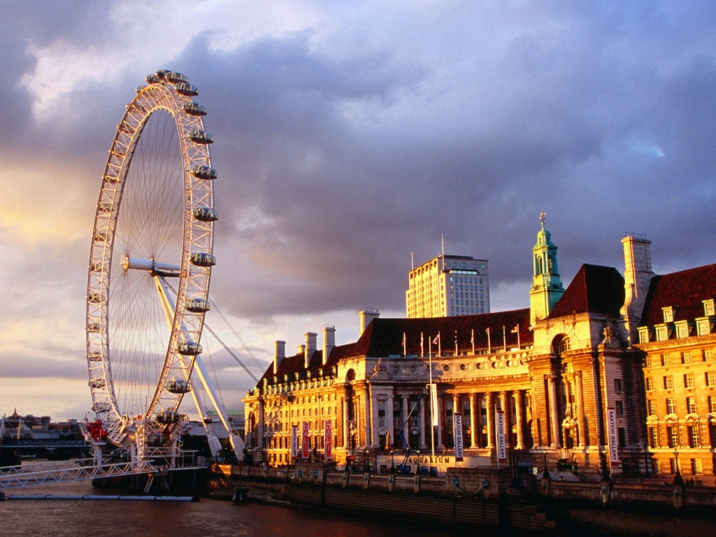 London Eye - HD Wallpaper 