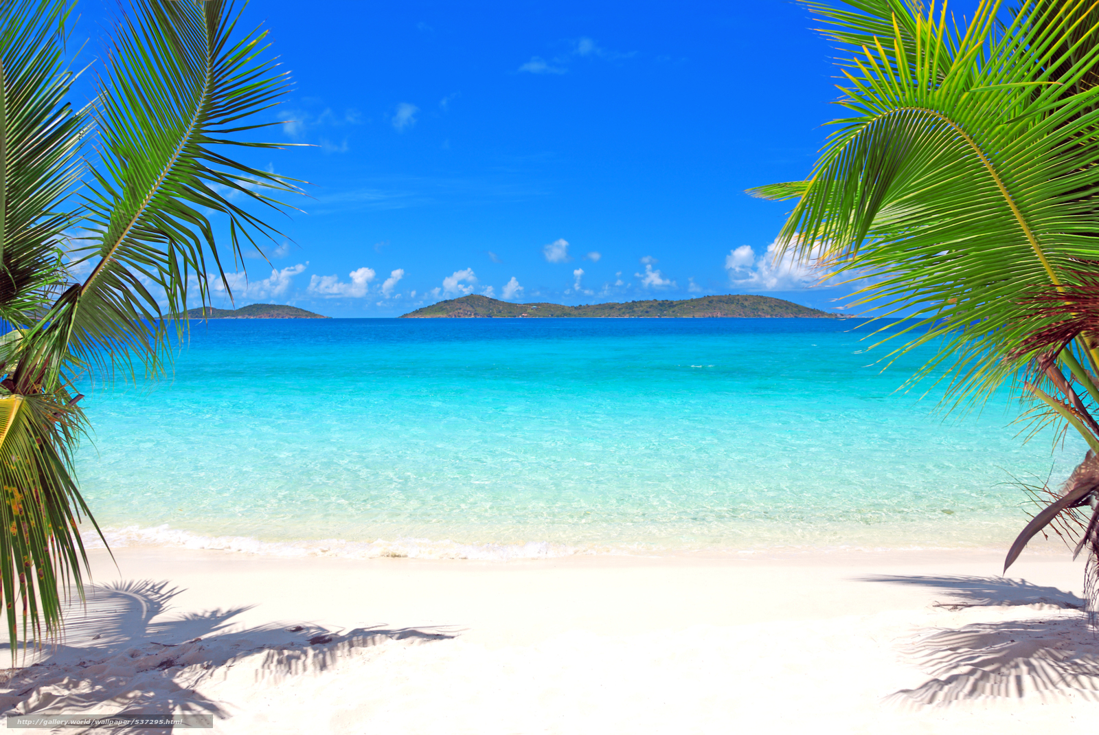 Baixar Wallpaper Paisagem, Praia, Mar Papis De Parede - Tropical Christmas On The Beach - HD Wallpaper 