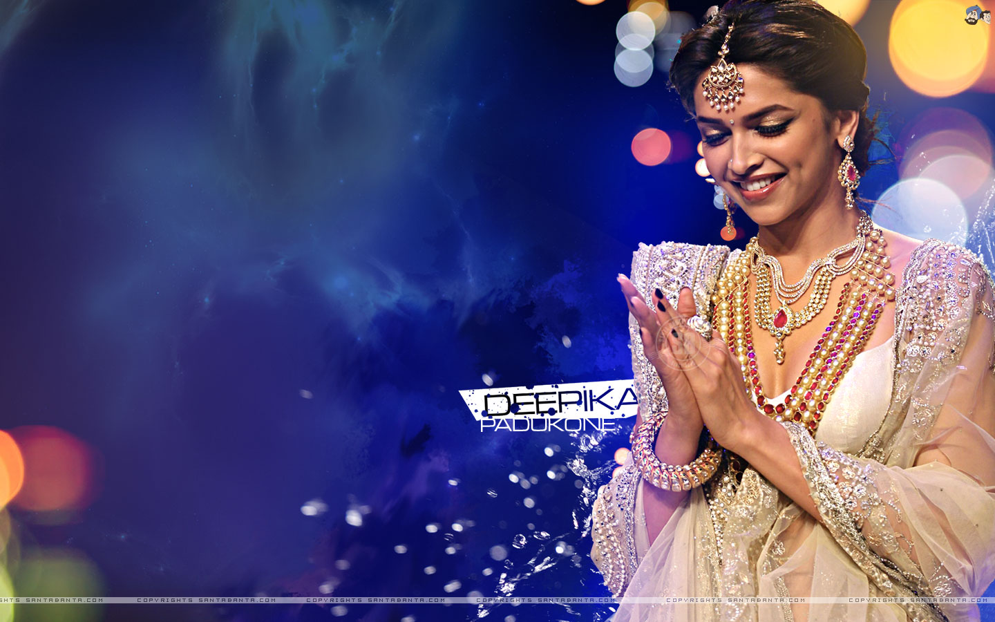 Deepika Padukone Latest Wallpapers By Santabanta - Bollywood Actress  Wedding Hairstyle - 1440x900 Wallpaper 