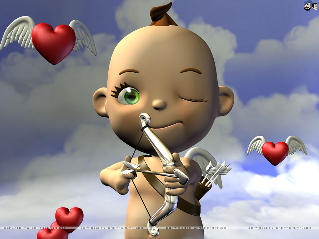 3 D - Imagens De Amor 3d - HD Wallpaper 
