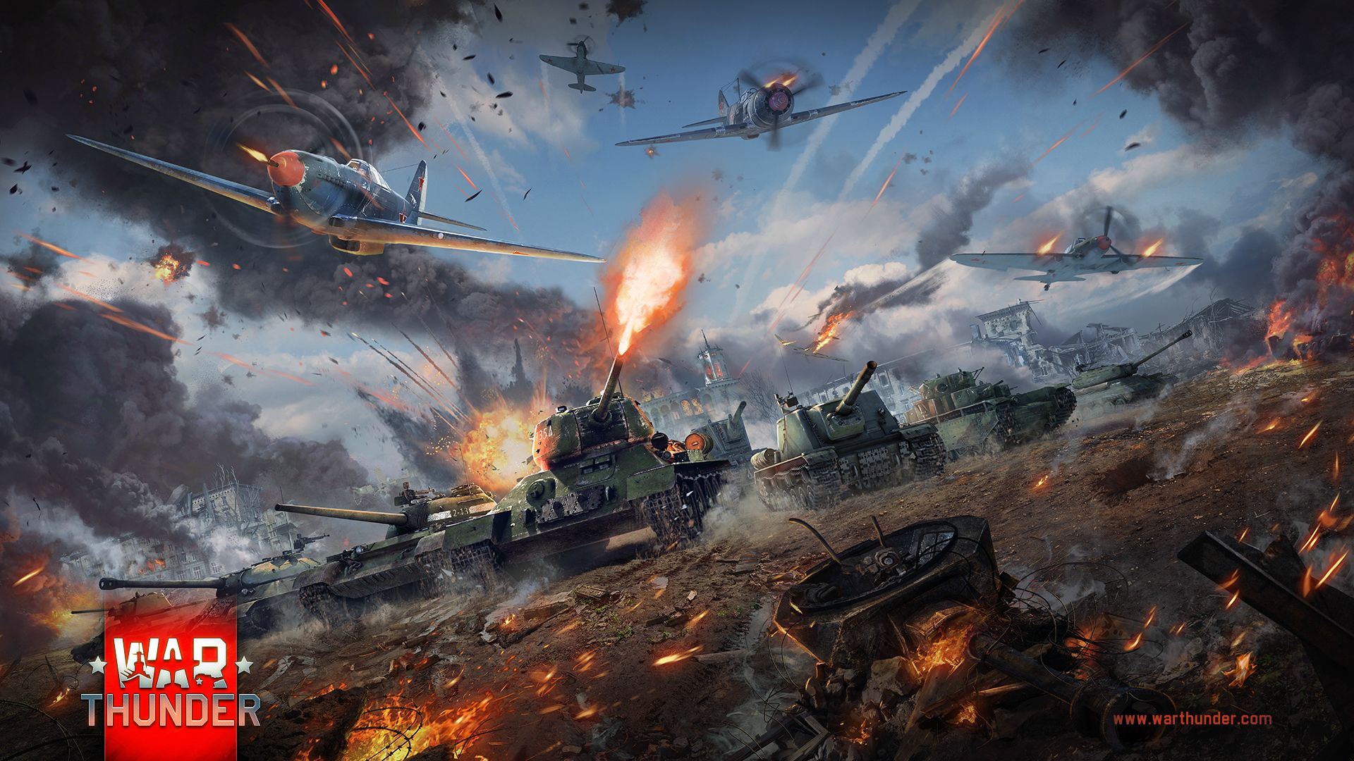 War Thunder Wallpaper Gif - HD Wallpaper 