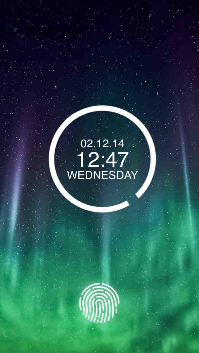 Iphone 6 Northern Lights - HD Wallpaper 