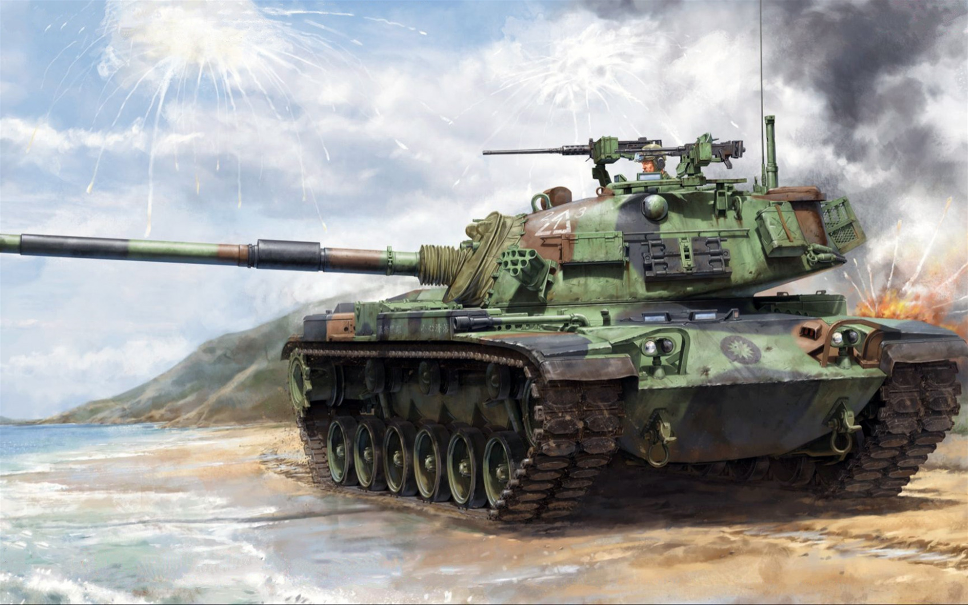 Cm 11 Brave Tiger, Main Battle Tank, Mbt, Cm 11, Republic - Cm 11 Brave Tiger - HD Wallpaper 