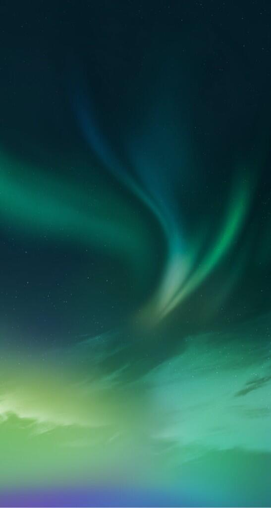 Aurora Borealis Iphone 5 - HD Wallpaper 