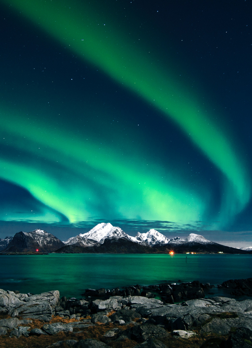 Aurora Borealis Iceland Hd - HD Wallpaper 